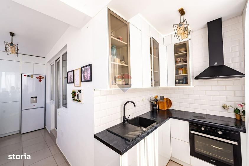 Apartament cu 3 camere semidecomandat în Militari
