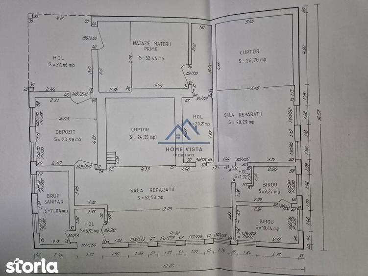 Spațiu comercial, de 267 mp, în Băiculești