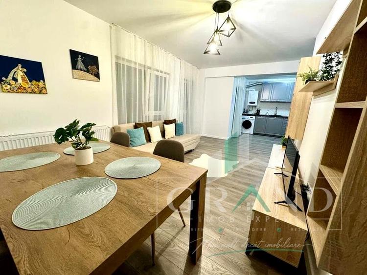 Apartament cu 2 camere semidecomandat, mobilat în Dâmbul Rotund