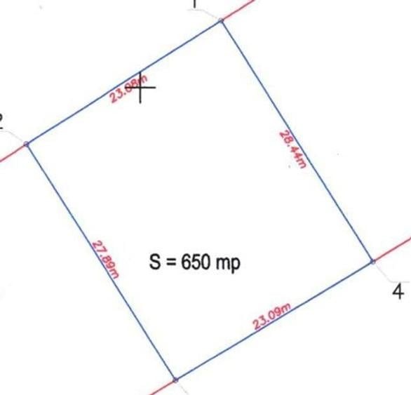 Teren de 650 mp, în Central