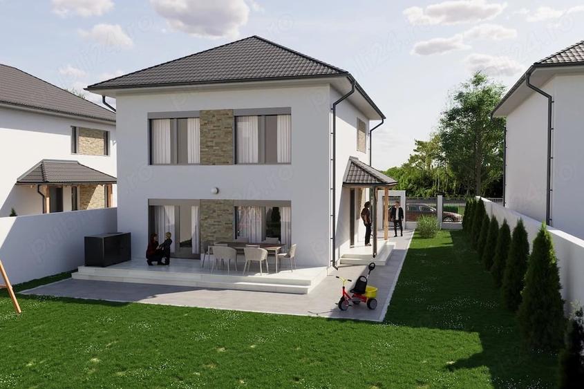 Casă cu 4 camere cu Teren 380 Mp în Tineretului