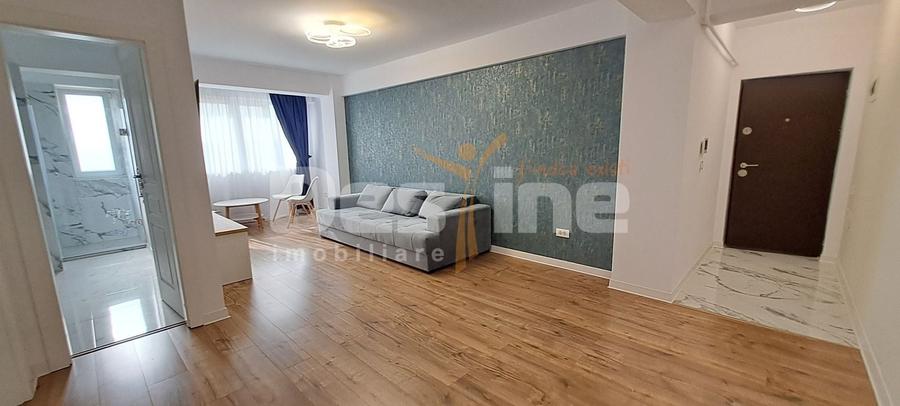 Apartament cu 2 camere semidecomandat, mobilat în Valea Adâncă