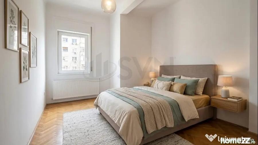 Apartament cu 3 camere semidecomandat în 1 Mai