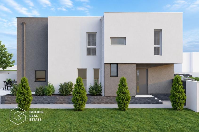 Duplex cu 4 camere cu Canalizare în Săcălaz