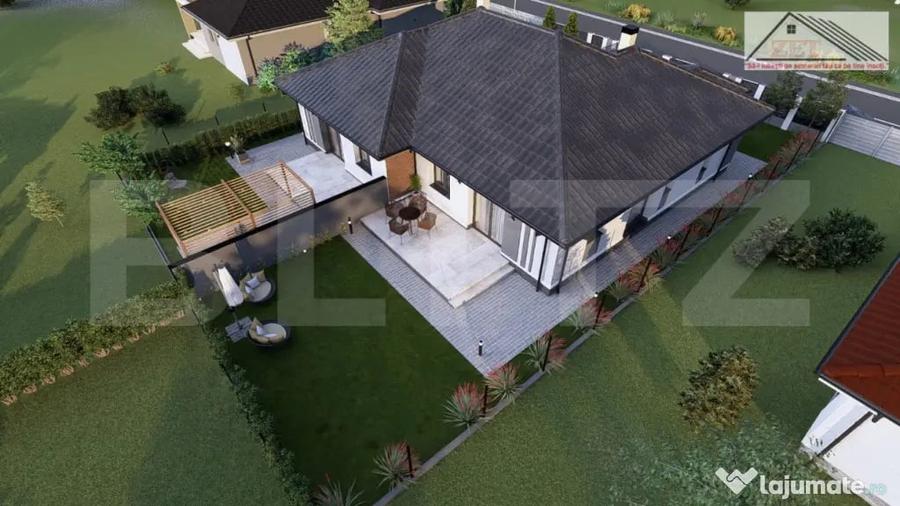 Casă cu 3 camere cu Teren 300 Mp în Odoreu