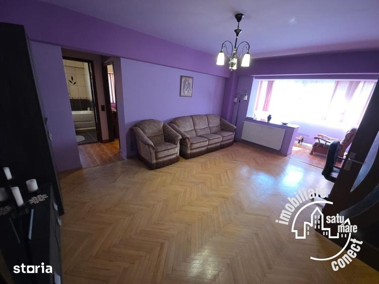 Apartament cu 2 camere semidecomandat în Burdea