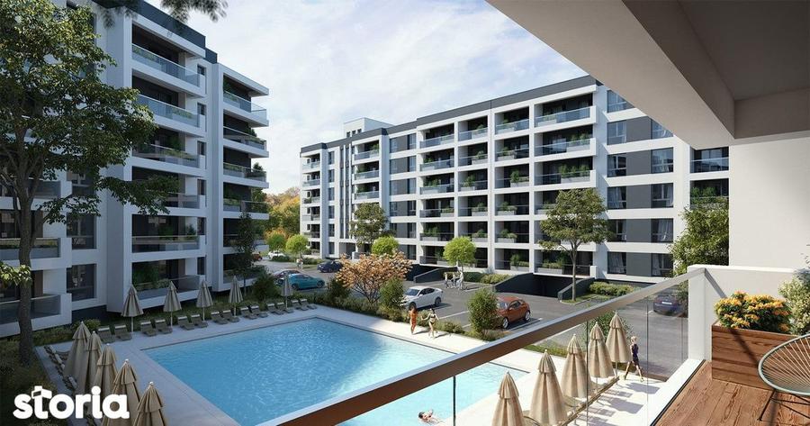Apartament cu 2 camere decomandat, mobilat în Dobroești