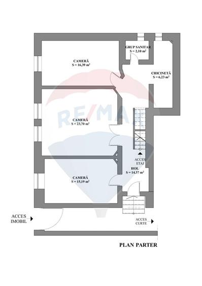 Casă cu 6 camere cu Teren 116 Mp în Ultracentral