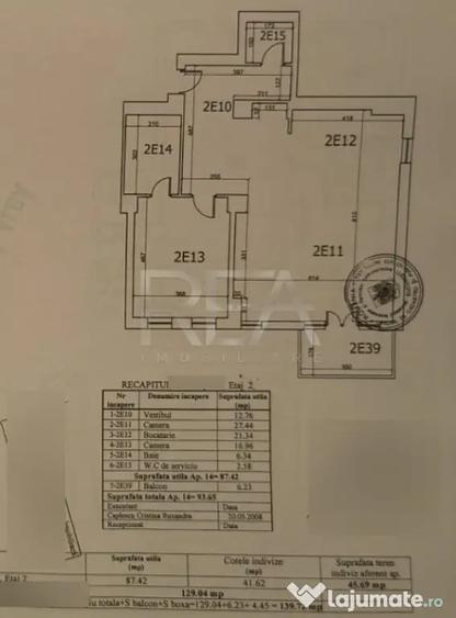 Apartament cu 3 camere semidecomandat în Pajura