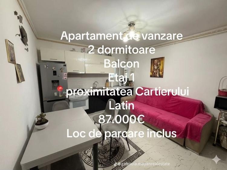 Apartament cu 2 camere decomandat în Central