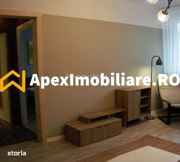 Apartament cu 2 camere semidecomandat, mobilat în 1 Mai