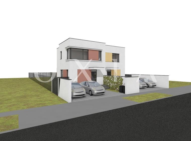 Duplex cu 3 camere cu Canalizare în Moșnița Nouă
