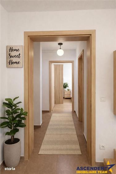 Apartament cu 2 camere, mobilat în Tractorul
