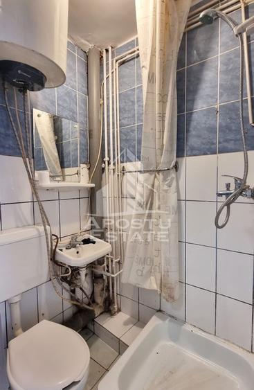 Garsonieră nedecomandată, mobilată în Buziașului
