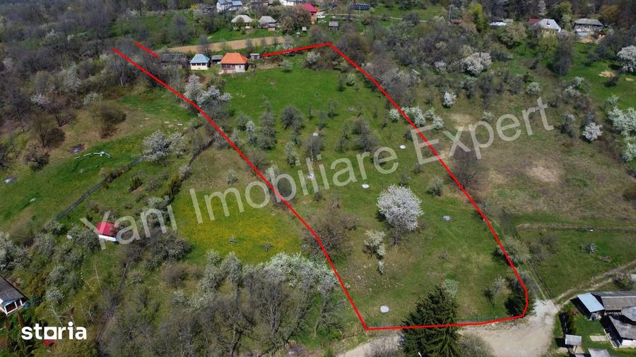 Casă cu 2 camere cu Teren 10156 Mp în Valea Iașului