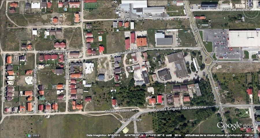 Teren Construcții intravilan de 675 mp, în Dumbrăvița