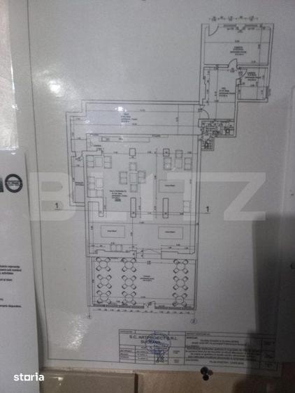 Spațiu comercial, de 340 mp, în Central