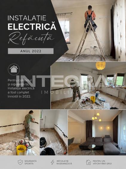 Duplex cu 4 camere cu Canalizare în Florești