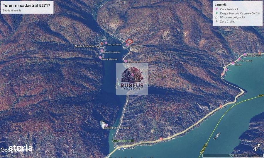Teren de 2580 mp, în Dubova