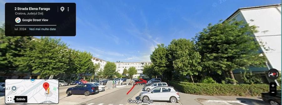 Apartament cu 4 camere semidecomandat în Sud