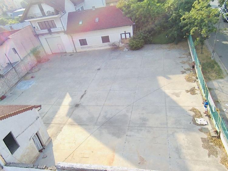 Teren construcție, în Complex Studențesc
