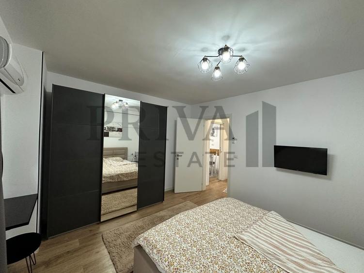 Apartament cu 2 camere semidecomandat, mobilat în Torontalului