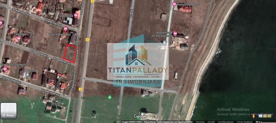Teren Construcții intravilan de 500 mp, în Central