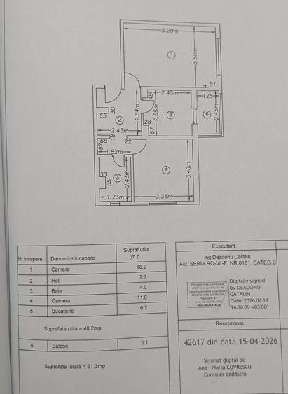 Apartament 2 camere, centrala termica, bloc anvelopat - 5