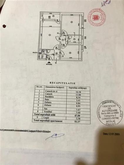 Apartament cu 2 camere circular în Drumul Taberei
