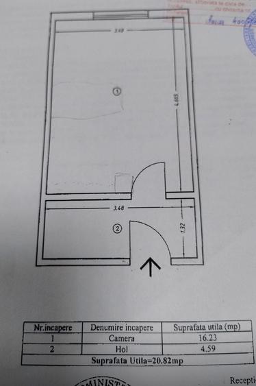 Garsonieră semidecomandată, mobilată în Timișoara