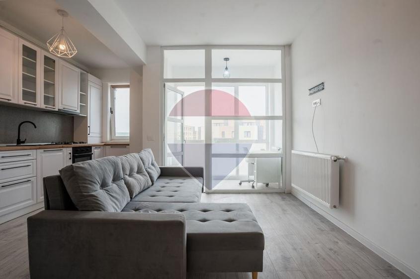 Apartament cu 2 camere semidecomandat, mobilat în Lunca Cetățuii
