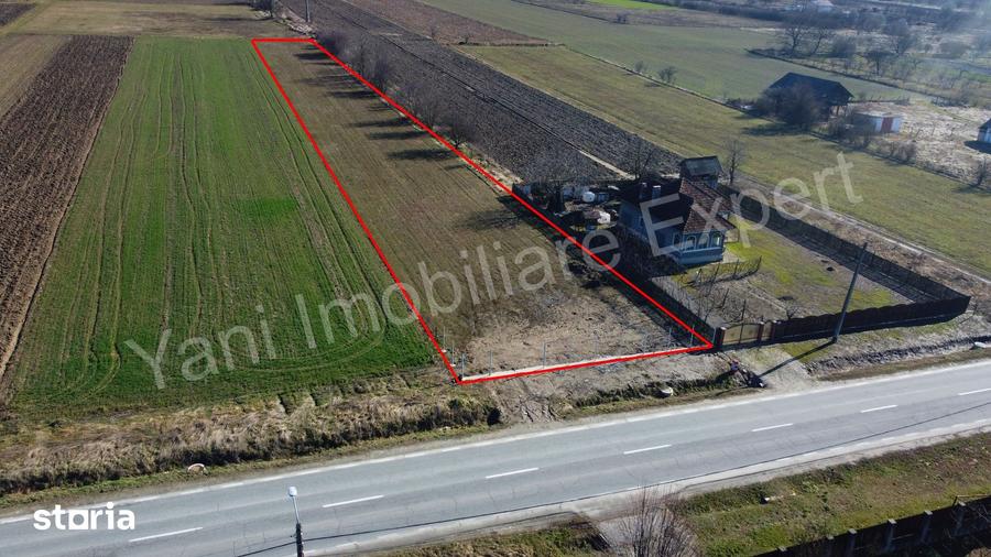 Teren de 3657 mp, în Băiculești