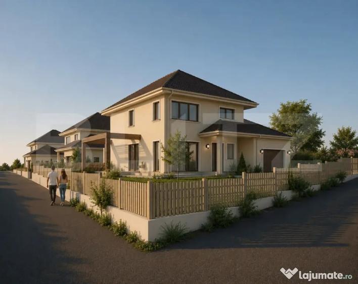 Casă cu 5 camere cu Teren 601 Mp în Popești
