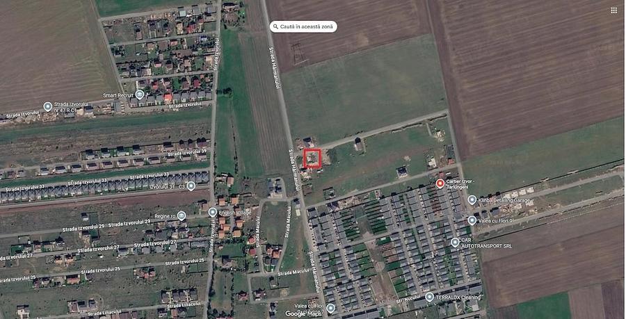 Teren de 722 mp, în Tărlungeni