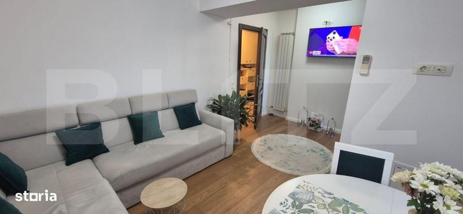 Apartament cu 3 camere decomandat, mobilat în Calea București