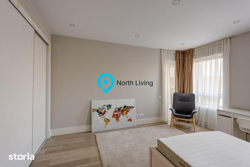 Apartament cu 4 camere, mobilat în Central