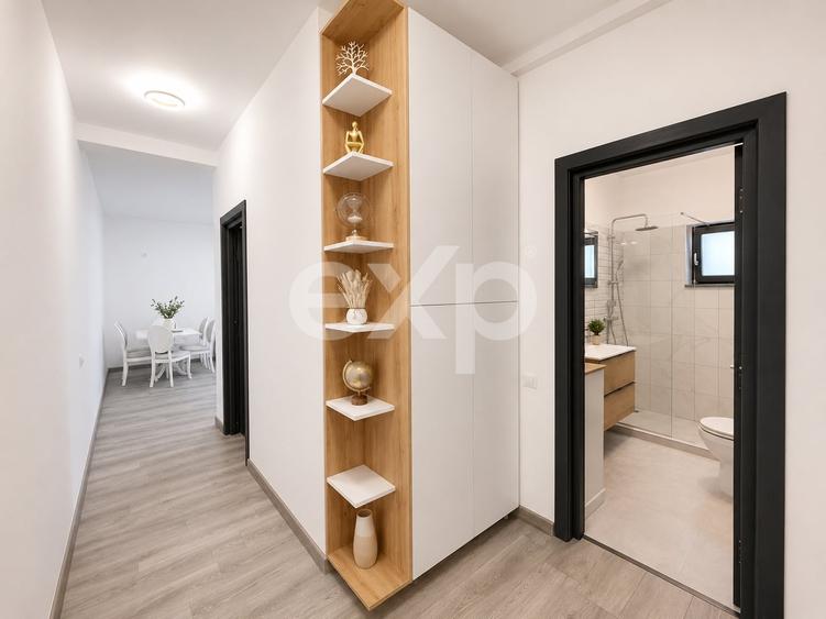 Apartament cu 3 camere decomandat, mobilat în Trivale