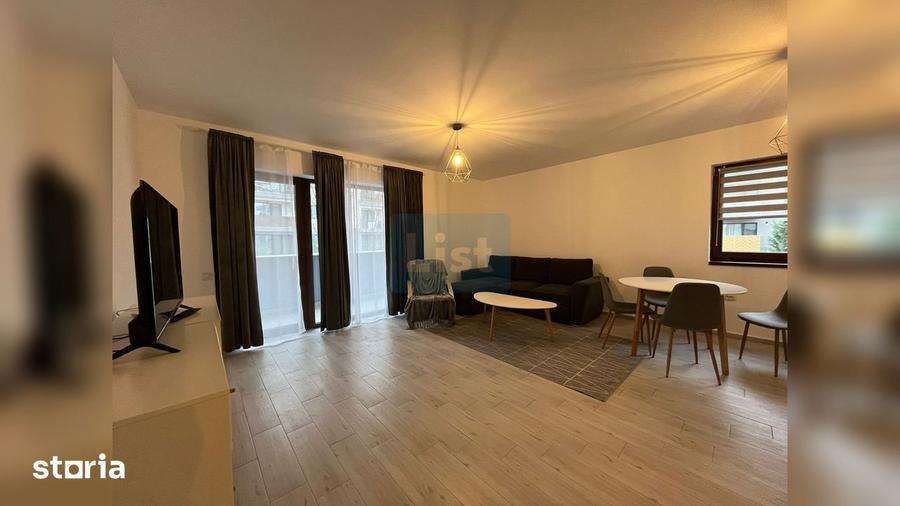 Apartament cu 2 camere semidecomandat, mobilat în Europa