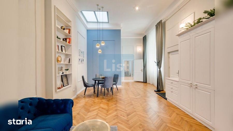 Apartament cu 4 camere semidecomandat, mobilat în Ultracentral