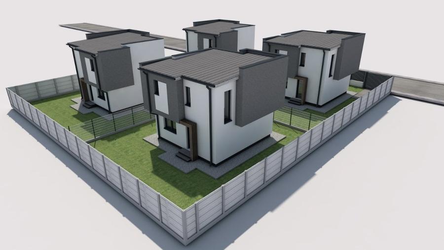 Casă individuală cu 3 camere cu Teren 200 Mp în Central