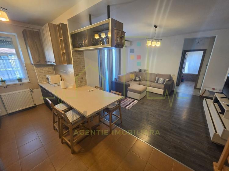 Apartament cu 2 camere semidecomandat, mobilat în Girocului