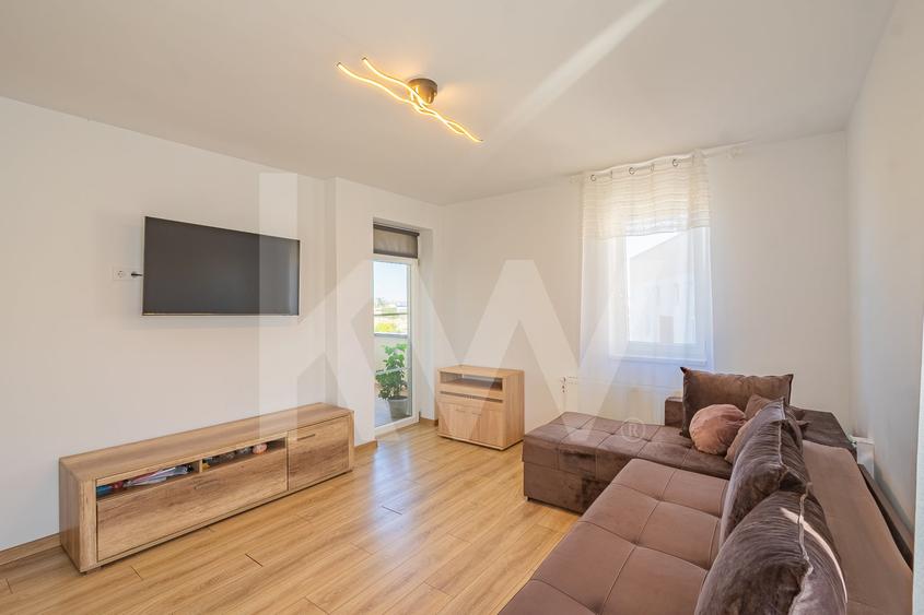 Apartament cu 2 camere decomandat, mobilat în Trei Stejari