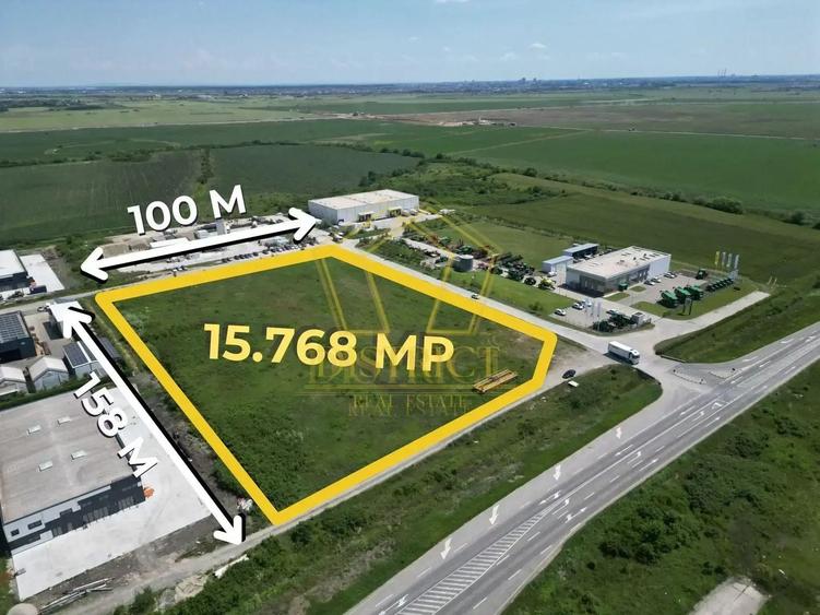 Teren Construcții intravilan de 15768 mp, în Aradului