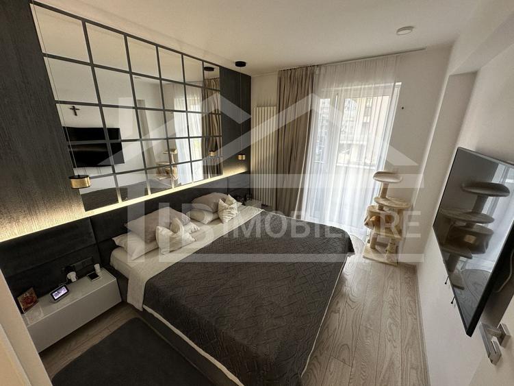 Apartament cu 2 camere semidecomandat în Libertății