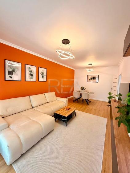 Apartament cu 2 camere decomandat, mobilat în Lujerului