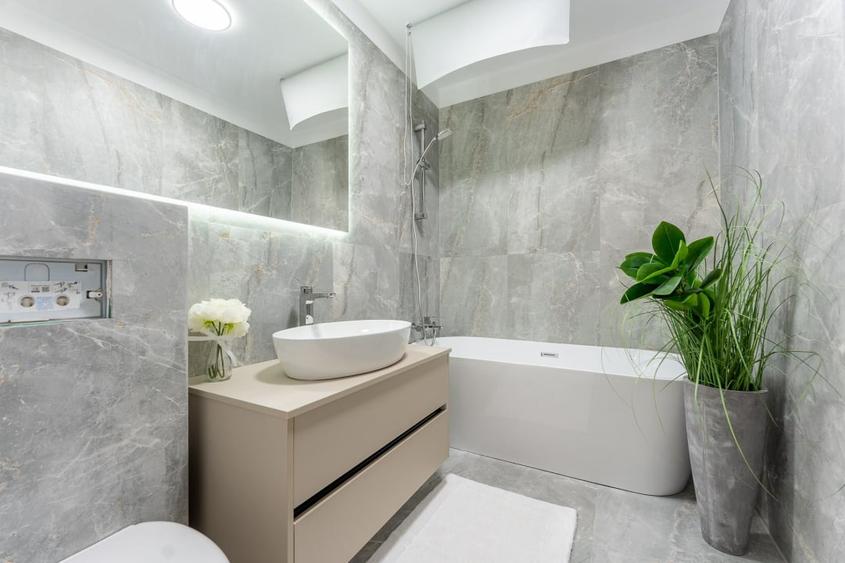 Apartament cu 2 camere, mobilat în Între Lacuri