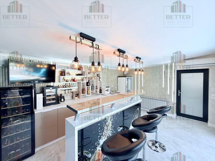 Casă premium P+1E+M cu piscină, bar și curte spectaculoasă | 648 mp tere Berceni - 10