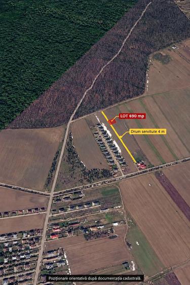 Teren de 690 mp, în Central
