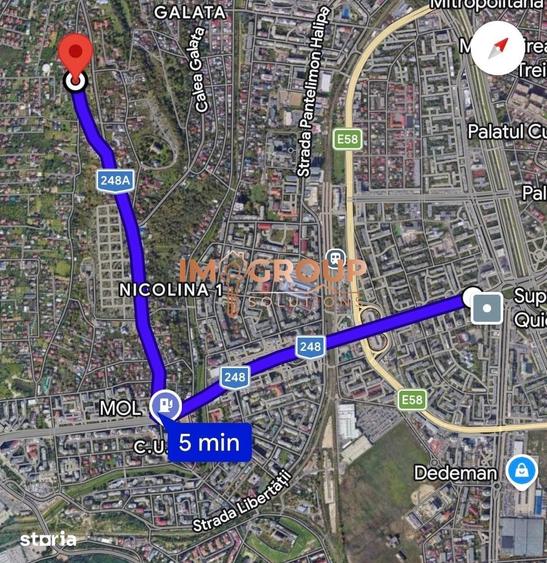 Teren de 1481 mp, în Nicolina