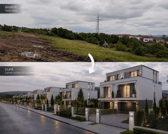 Teren Construcții intravilan de 480 mp, în Borhanci